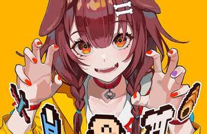 Lam Inugami Korone Vtubers Digital Work Matte Finish Poster Paper Print ...