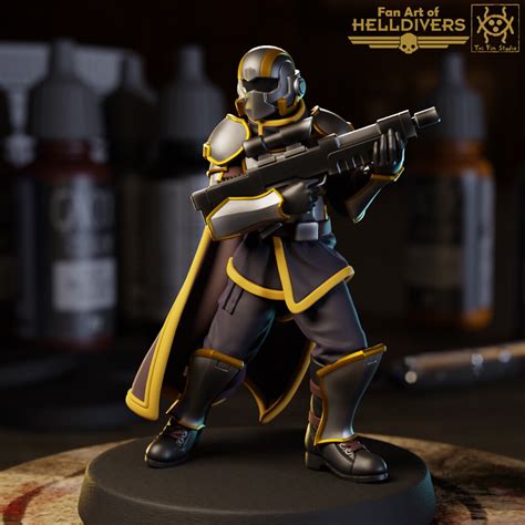 Artstation Helldivers Fanart