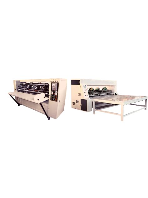 Combined Rotary Creaser Slotter Machine (RS4) and Thin Blade Slitter S ...
