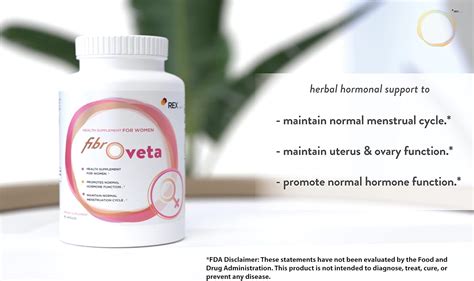 Buy REX GENETICS fibrOveta - Women Fertility and Ovulation Health PER 3 ...