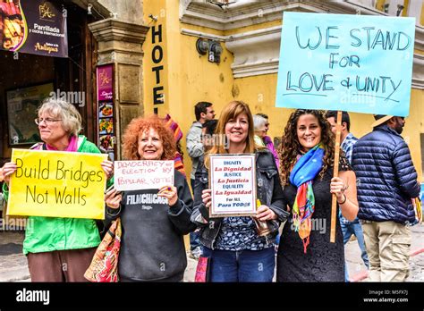 Peaceful Protest Signs People Protesting With Handmade Sign · Free