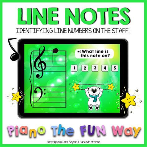 Line of Notes 的图像结果