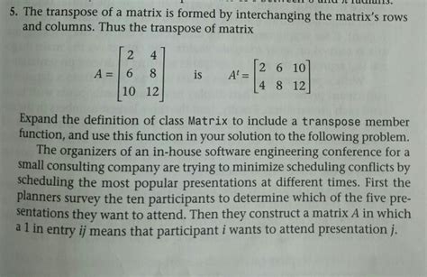 Image result for Transpose of Matrix Formula