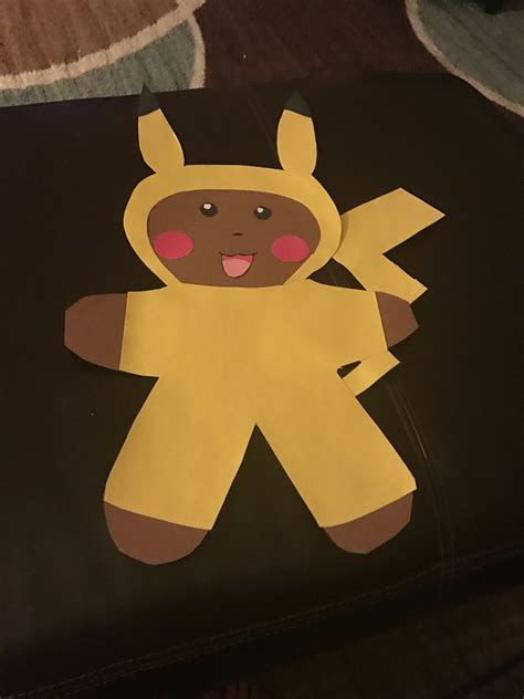Gingerbread Man Disguise Template - Social Media Template