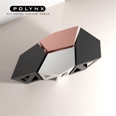 Buy Metal Coffee Table Laser Cutting DXF File , Origami Metal Furniture ...