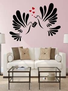 ALLURE 91 cm BIRD LOVE Self Adhesive Sticker Price in India - Buy ...