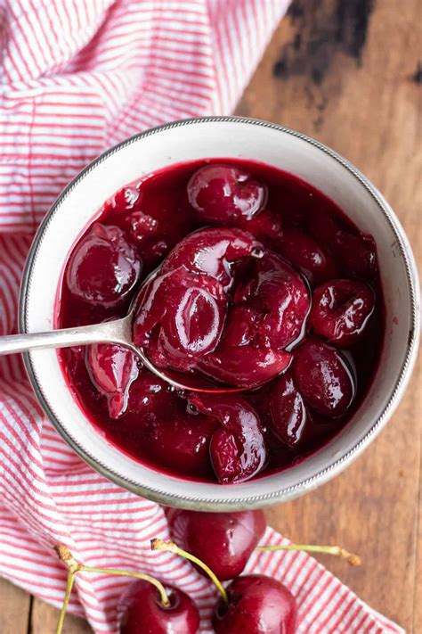 Cherry Compote - Veggie Desserts