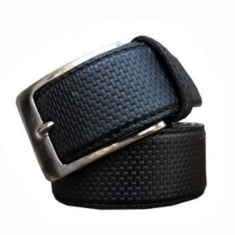Buy Winsome Deal Men Formal Synthetic Leather Black Belt at Amazon.in