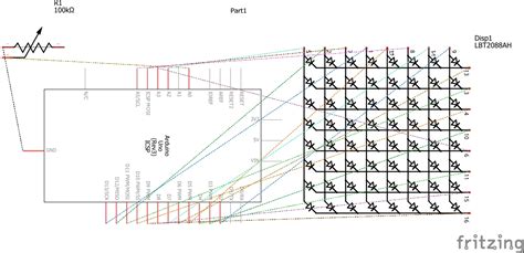 Image result for 8X8 LED Matrix Code