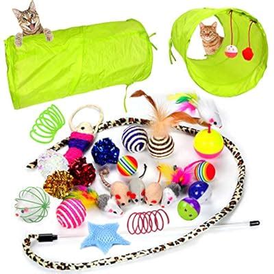 Youngever 24 Cat Toys Kitten Toys Assortments, 2 Way India | Ubuy