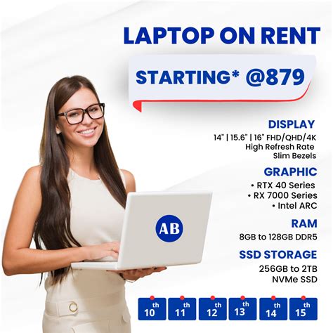 Get the Best Laptops And MacBook for Rent | ABCom.in