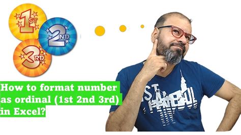 Image result for How to Format Ordinal Numbers in Excel
