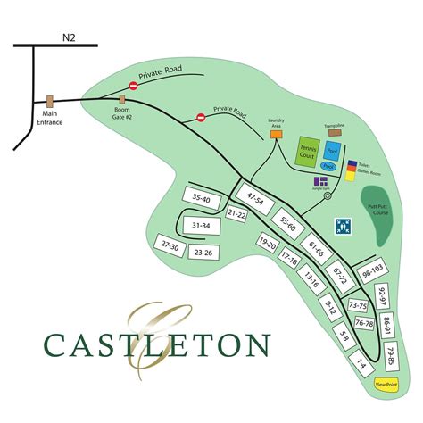 Image result for Castleton Map