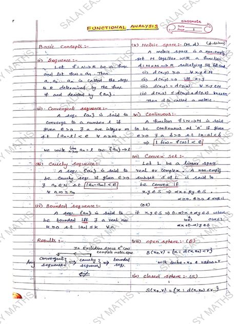 Image result for Functional Analysis Lectures