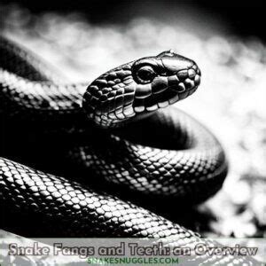 Snake Fangs and Teeth: A Closer Look at Venomous Serpents