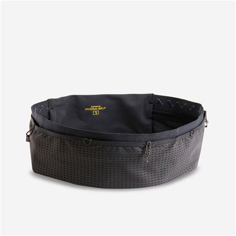 Buy Hydration Flask-Carrying Running Belt - Black Online | Decathlon
