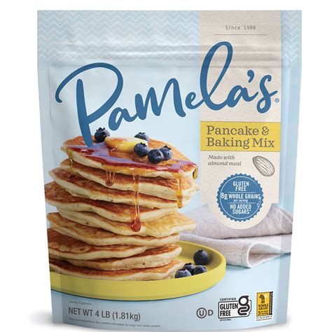 Buy Pamela's Gluten Free Baking and Pancake Mix, Waffles, Cake ...