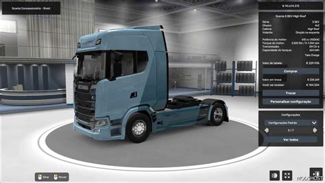 Scania S BEV 02 09 2025 1.55 1.56 ETS2 Skin Mod - ModsHost