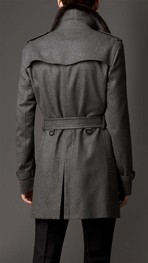 Men's Grey Trench Coat at Ashley Smalley blog