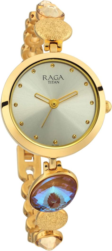 Titan Raga Moments of Joy Mother of Pearl Dial Women Analog Watch with ...