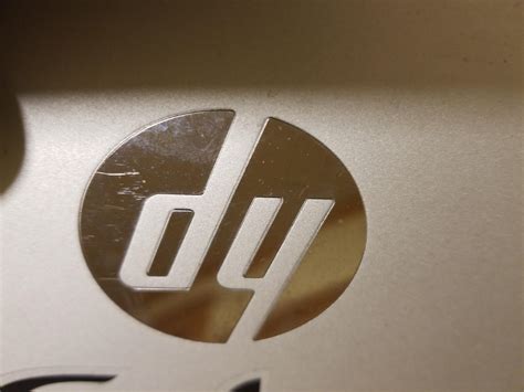 The HP logo actually spells DY upside down : BeAmazed