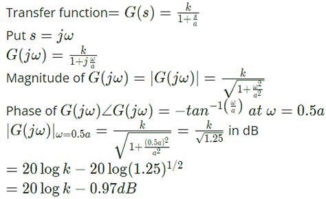 Previous Year Questions- Frequency Response Analysis - 2 - Control ...