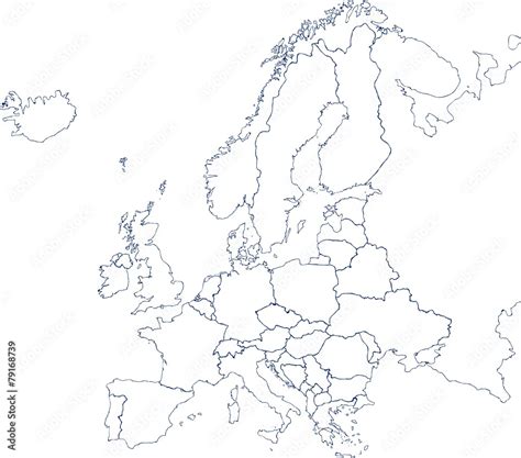 Europe Map Drawing 的图像结果