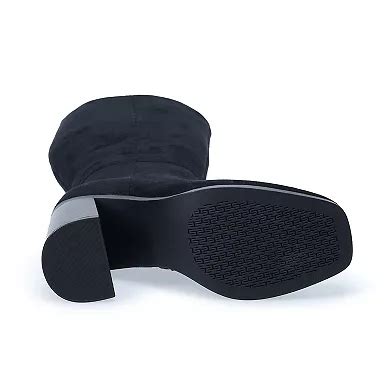 Sonoma Goods For Life® Square Toe Block Heel Women's Tall Boots