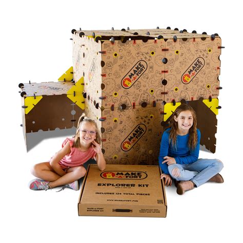 Buy Make-A-Fort Explorer Kit - Build Really Big Forts for Kids ...