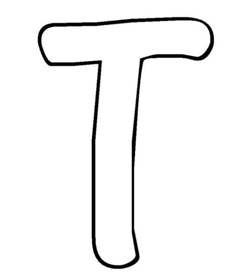 Bubble Letters Coloring Pages - Coloring Cool