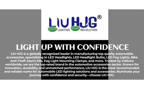 LIU HJG 60W Dual Lens Yellow/White Fog LED Light With Low/High Beam For ...