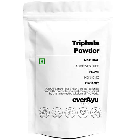 Triphala Churna (Haritaki – Bibhitaki – Amla): Traditional Ayurvedic B ...