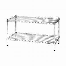 scaffali cromati componibili scaffale cromato con 2 ripiani cromato in kit 45x90xh50 cm scaffali cromati componibili scaffale cromato con 2 ripiani cromato in kit 45x90xh50 cm