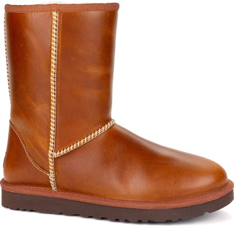 UGG Women's Classic Short Leather - FREE Shipping & FREE Returns ...