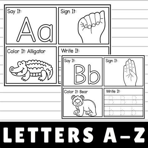Image result for G ASL Alphabet Printable Worksheets