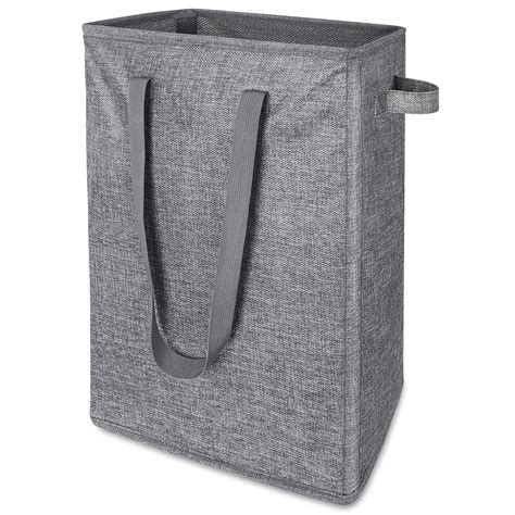 Allmyhomy Slim Laundry Hamper 45l Tall Narrow Laundry Basket Small ...