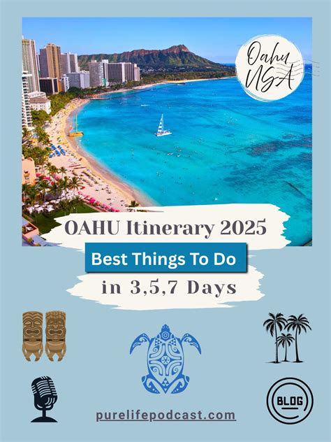 Ultimate Oahu Itinerary: 3, 5, & 7 Days In Paradise