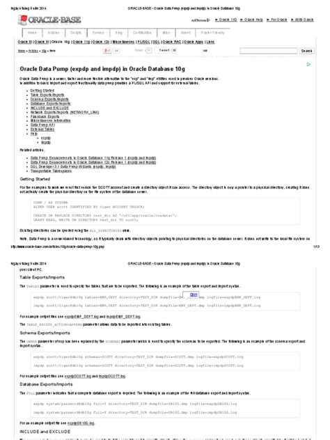 Image result for Oracle Impdp SQL Developer