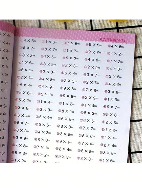 64-Page Multiplication And Division Practice Workbook For Elementary ...