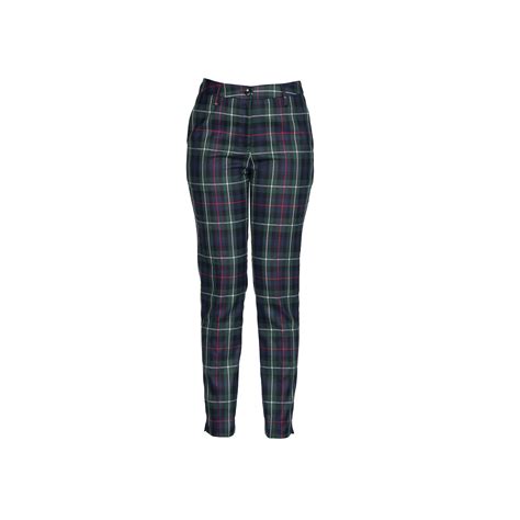 Womens Tartan Trousers