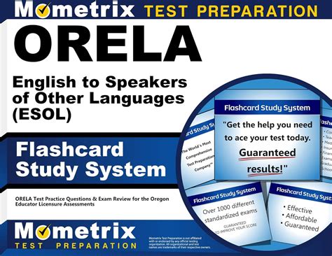 Buy Orela English to Speakers of Other Languages Esol Flashcard Study ...