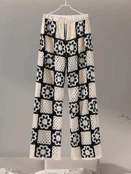 Buy Hanako Crochet Coord Set - Resortwear In Beige