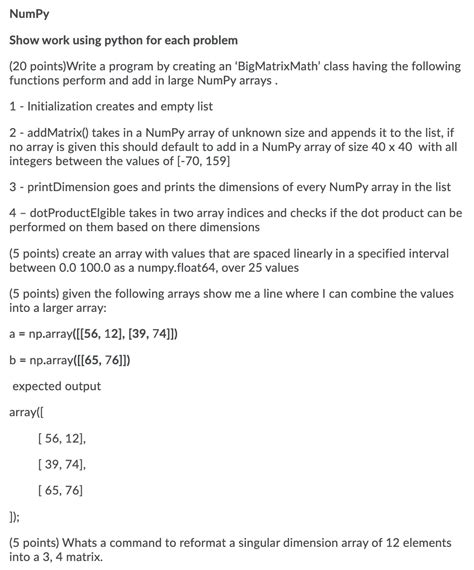 Image result for Numpy Exercises with Python