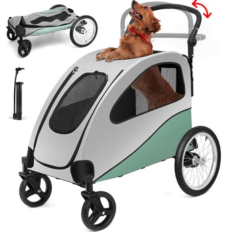 [XL DOG STROLLER] Dog Stroller for Large Dogs, Heavy Duty Pet Stroller ...
