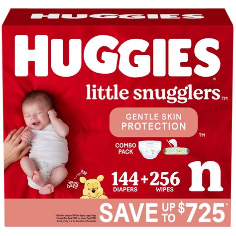 Huggies Little Snugglers Diapers (Sizes: Newborn-2) - candyheavenshop.com