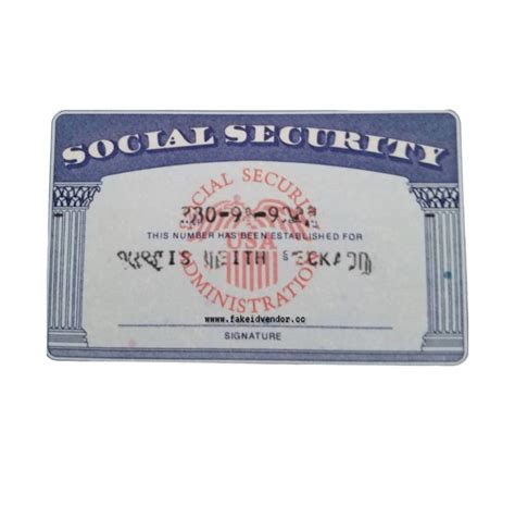 Image result for How Create Fake Social Security Card Signature