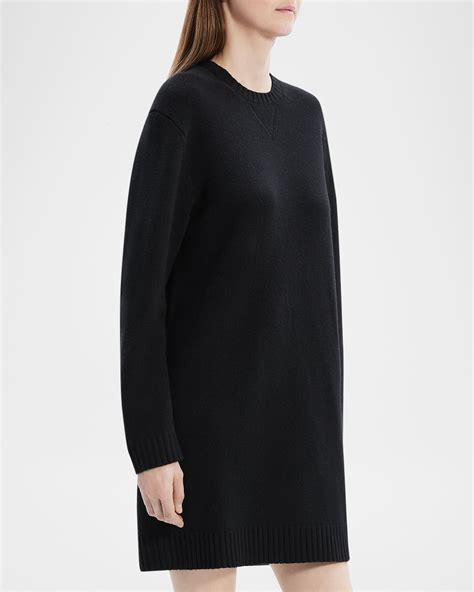 Theory Wool-Cashmere Sweater Dress | Neiman Marcus
