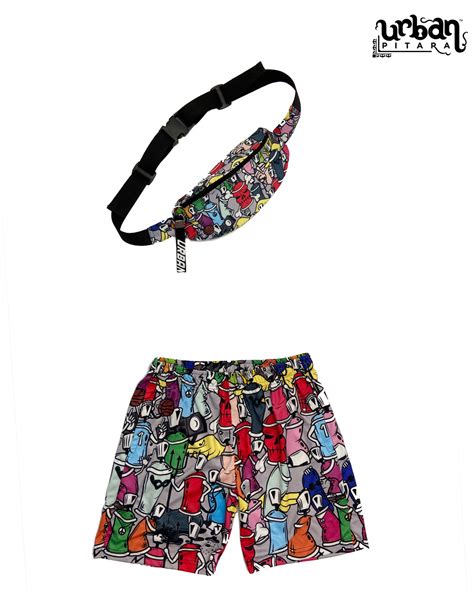 Notorious Cans Fanny Pack and Shorts Combo