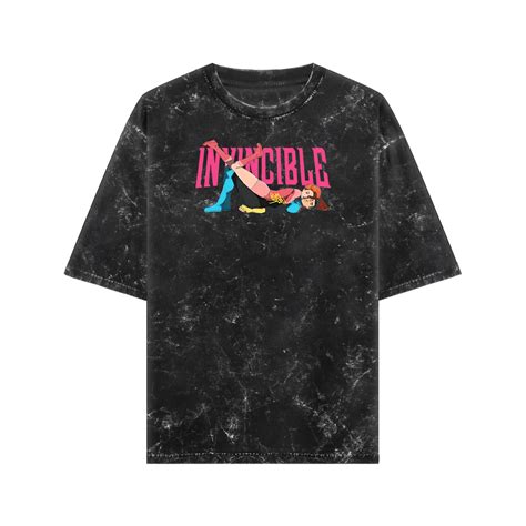 Invincible 117 Acid Wash Oversized T-shirt – DSCVRD