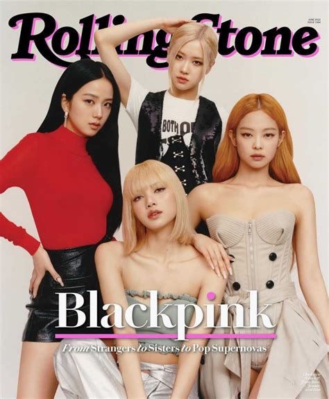 Lisa罕見透露低潮期！BLACKPINK終於合體，登上權威雜誌《Rolling Stone》成韓女團第一組！